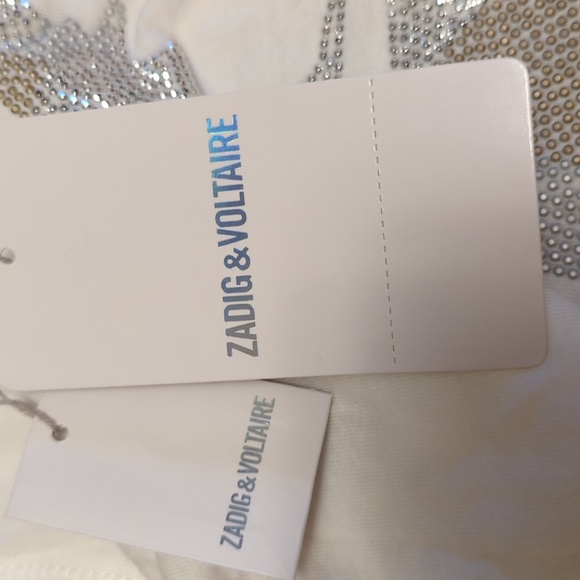 NWT Zadig & Voltaire Tunisien MC skull camo tee size medium - Picture 3 of 11